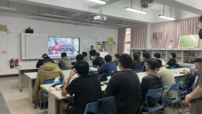 1150513校外實習神達數位、威光自動化、欣興電子廠商說明會圖片