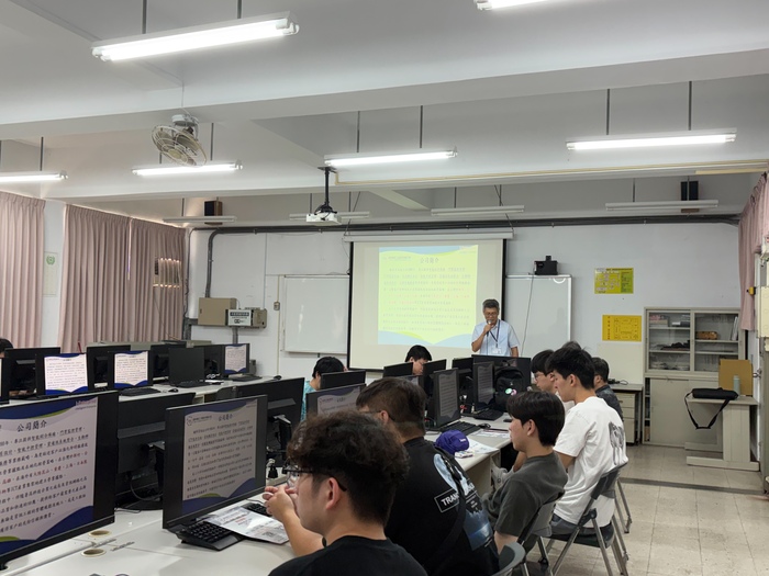 1150520校外實習欣銓科技、健祥資訊廠商說明會圖片
